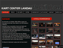 Tablet Screenshot of kartcenter-landau.de